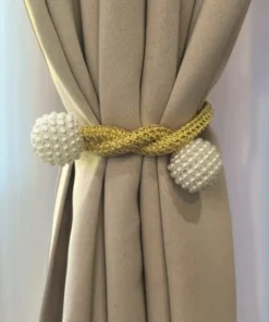 Alternative view of Camel (ক্যামেল) Luxury Magnetic Curtain Tie Backs (2 পিস সেট)