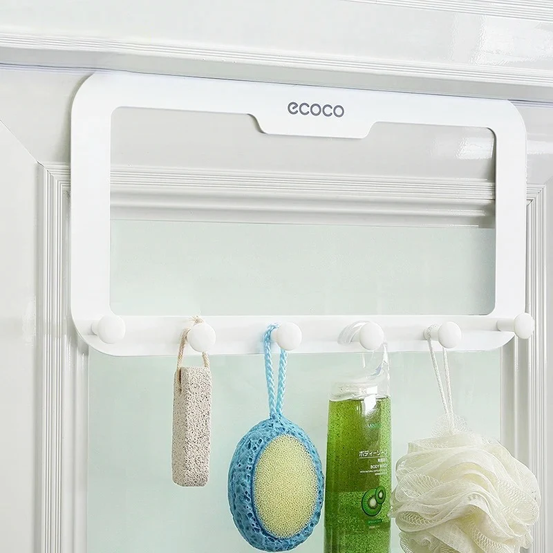 Premium ECOCO Nail-free Stainless Steel Hook Cabinet Door Back Hanger - Image 7