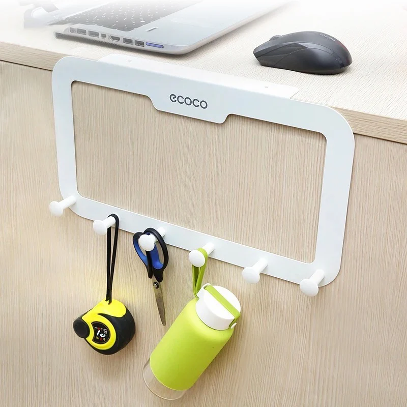 Premium ECOCO Nail-free Stainless Steel Hook Cabinet Door Back Hanger - Image 6