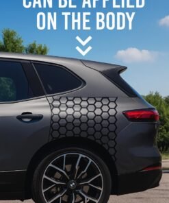 Alternative view of 2 set-Honeycomb Open Style Car Graphics Sticker – Auto Decoration Decal
