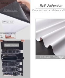 Alternative view of Cream White- Self-Adhesive PU Leather Repair Patch (5 sq. ft. / 13.5 x 54 inch)