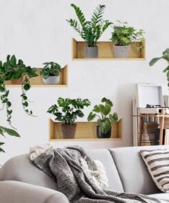 3Psc - PVC Green Plants Wall Paper