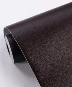 Chocolate- Self-Adhesive PU Leather Repair Patch (5 sq. ft. / 13.5 x 54 inch)