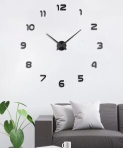 Alternative view of Luminous 3D DIY Wall Clock (27 inch)