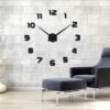 Luminous 3D DIY Wall Clock (27 inch)