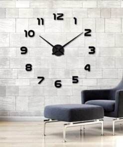 Luminous 3D DIY Wall Clock (27 inch)
