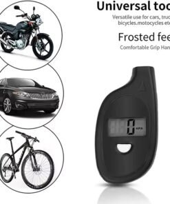Car Tire Pressure Gauge – Mini Portable Keychain Tire Wheel Air Tester