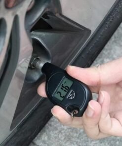 Alternative view of Car Tire Pressure Gauge – Mini Portable Keychain Tire Wheel Air Tester