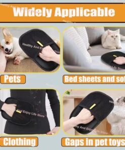 Alternative view of Premium Pet Grooming Gloves