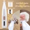 Pet Hair Trimmer with LED Display – Professional Grooming for Cats & Dogs