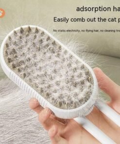 Alternative view of Anti-Flying Hair Removal & Massage Brush for Cats and Dogs