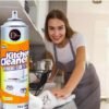 2 Pcs -Kitchen Foam Spray Cleaner – Oil, Dust & Dirt Remover for Tiles, Sinks & Surfaces