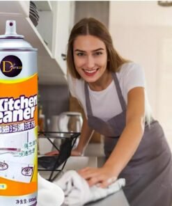 2 Pcs -Kitchen Foam Spray Cleaner – Oil, Dust & Dirt Remover for Tiles, Sinks & Surfaces