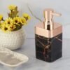 1Pc Dark Black Chocolate- Luxury Marble Soap Dispenser