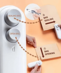 Alternative view of 2-in-1 Mini Portable Heat Sealer | USB Rechargeable Food Storage & Plastic Bag Sealing Machine