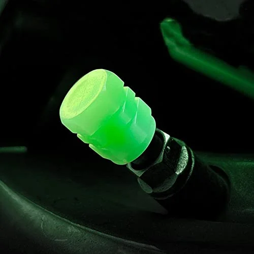 8 PCs । Universal Luminous Tire Valve Cap । CN-20 - Image 2