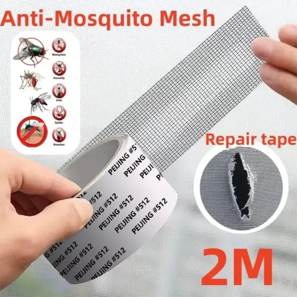 2 PCs । Mosquito Net Repair Tape (5×200 cm) । CN-34 - Image 6