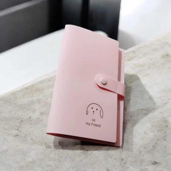 Anti-Oxidation Jewelry Album with Zip Lock Bag (Pink) । CN-62 - Image 2