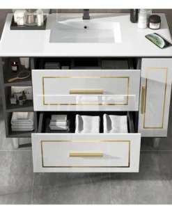 Alternative view of Golden । Self-Adhesive 1-Line Waterproof Tiles Gap Tape (1×5000 cm) । CN-15