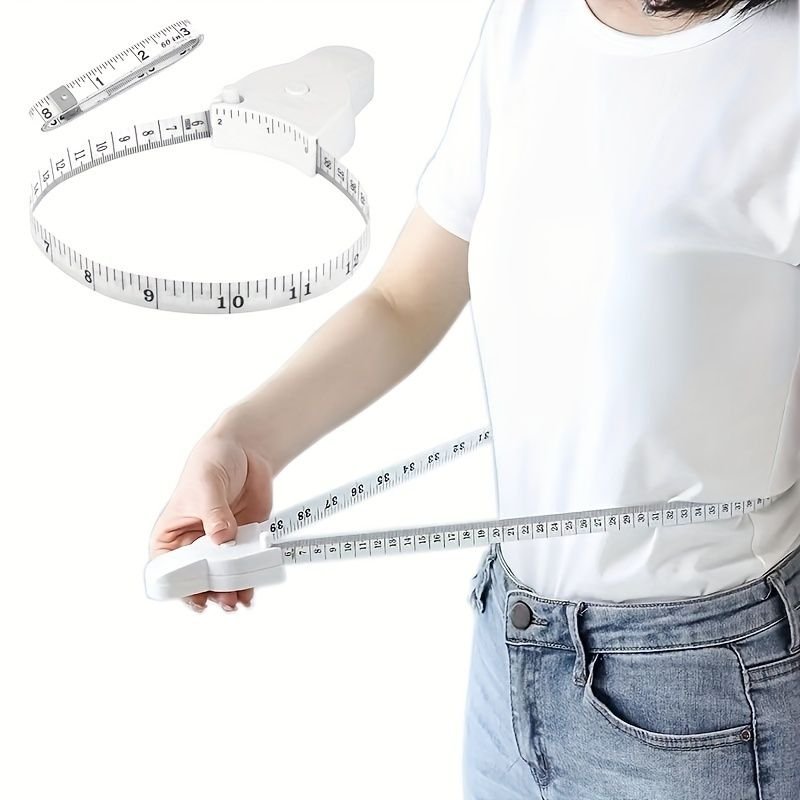 Automatic Telescopic Body Measuring Tape (White) । CN-58 - Image 7